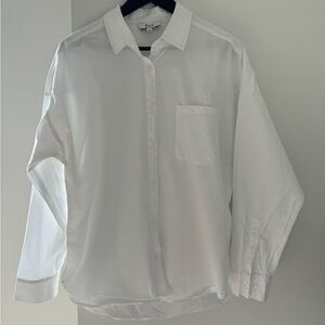Billie The Label White Button Down Shirt
